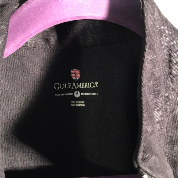Golf America Comfort zipper cardigan Sz M - Picture 3 of 8